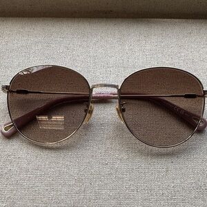 Chloe Gold Frame Sunglasses with Brown Lenses CH0181SK